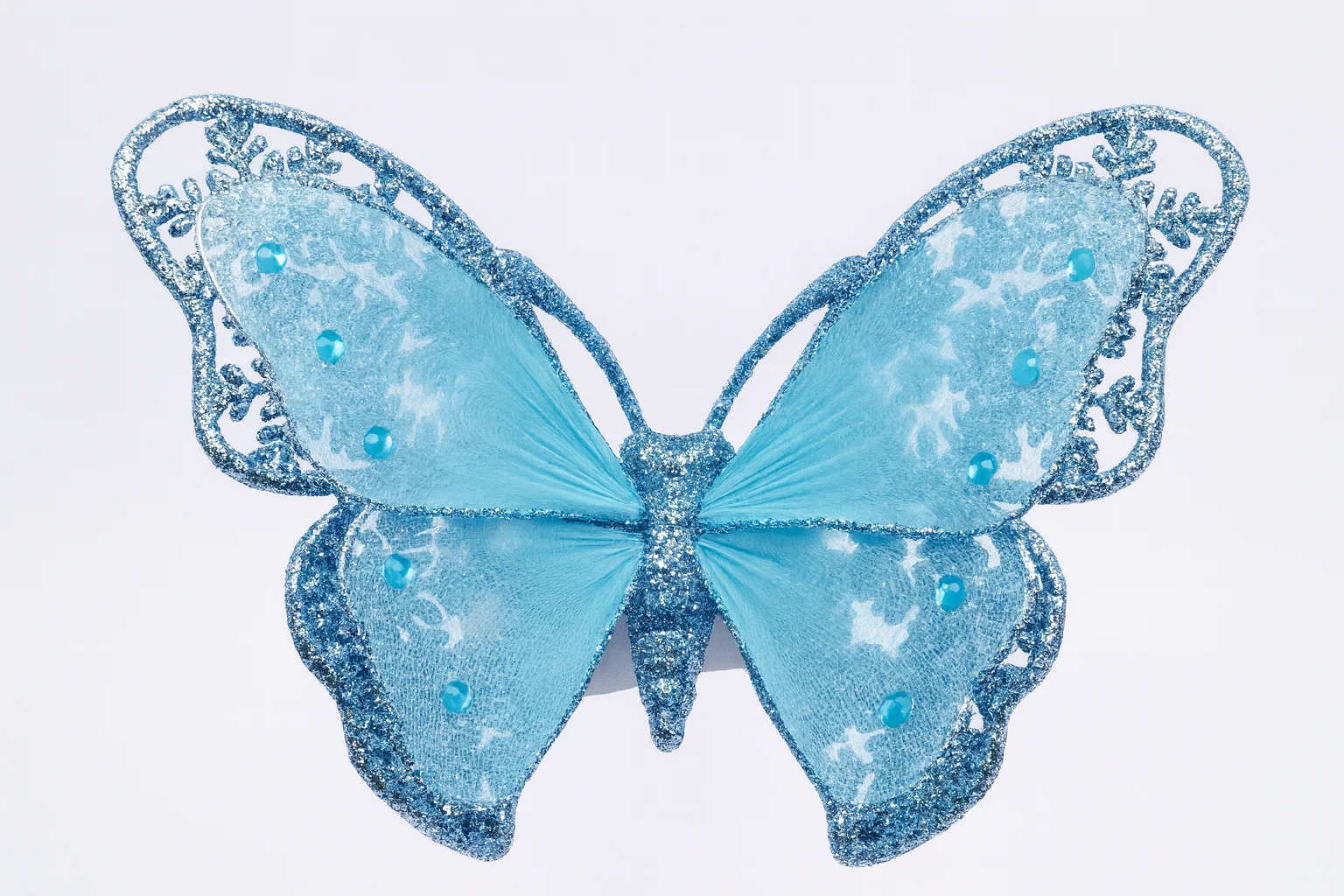 Jeweled Sapphire Clip-On Accent