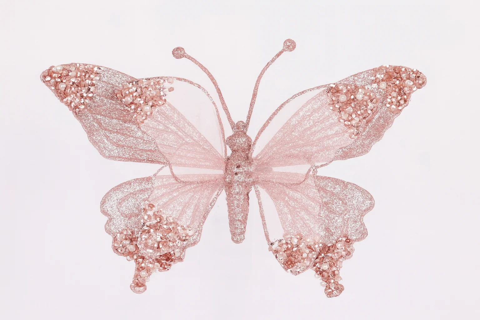 Gradient Sheer Organza Butterfly
