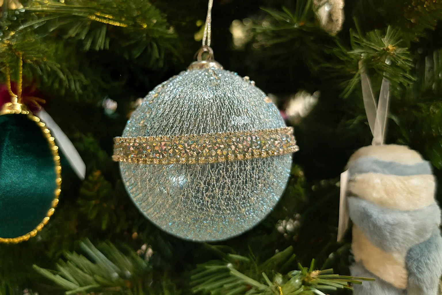 Embroidered Crystal Balls