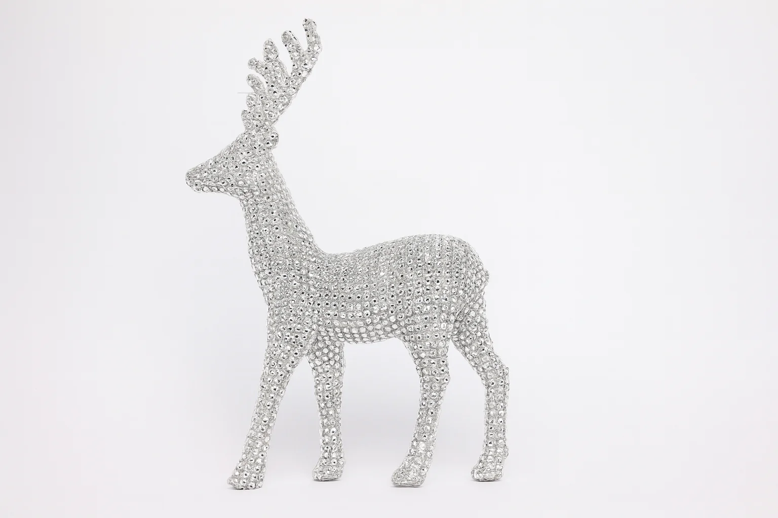 Crystal Acrylic Faceted Deer